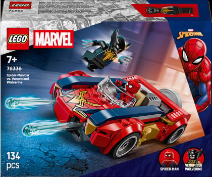 Klocki LEGO® LEGO Marvel 76336 Spider-Man kontra zvenomowany Wolverine